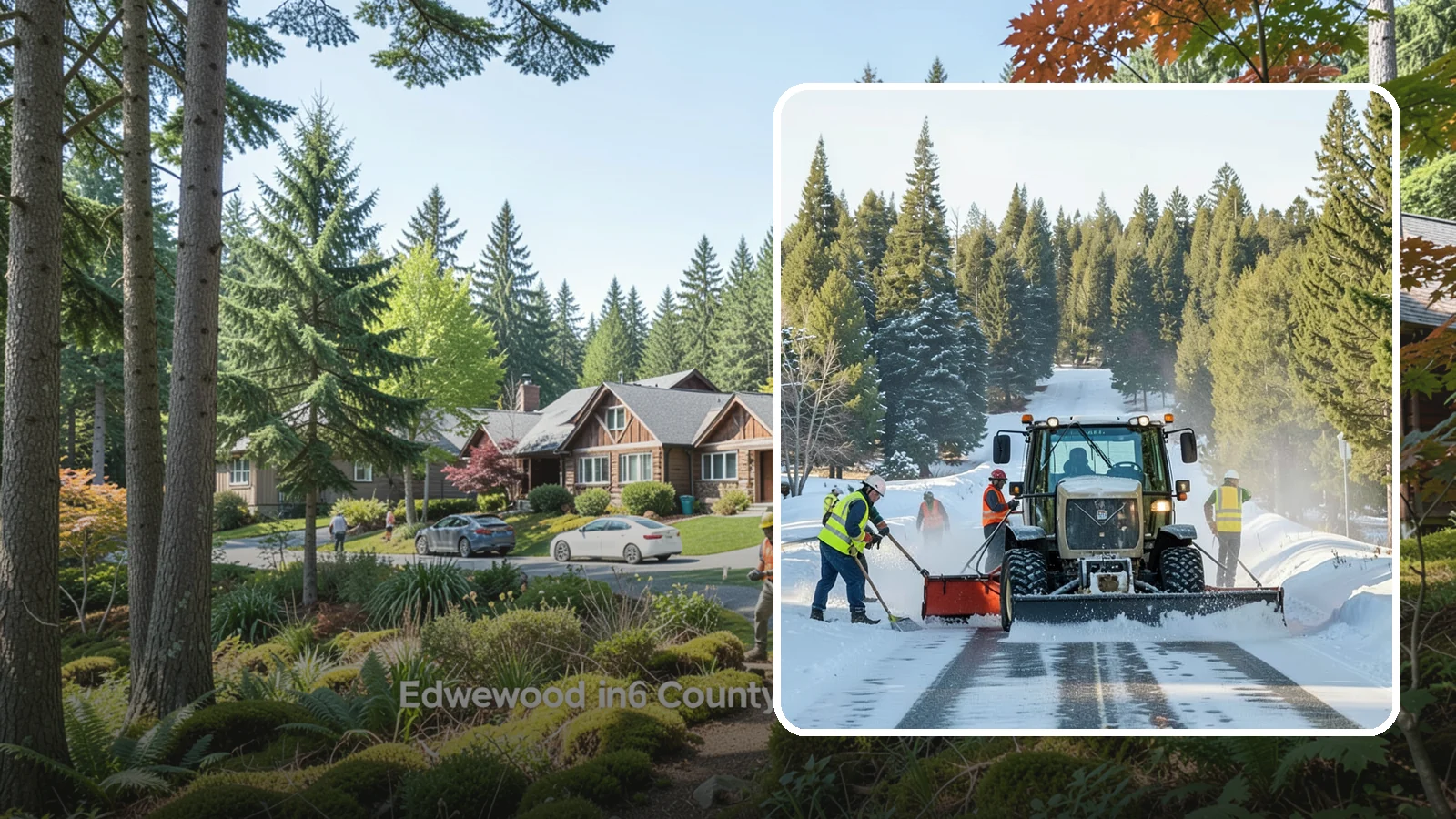 Snow Route Management in Edgewood, Pierce County, WA - Planned, prioritized snow and ice routes that keep an agency's critical corridors and facilities clear.