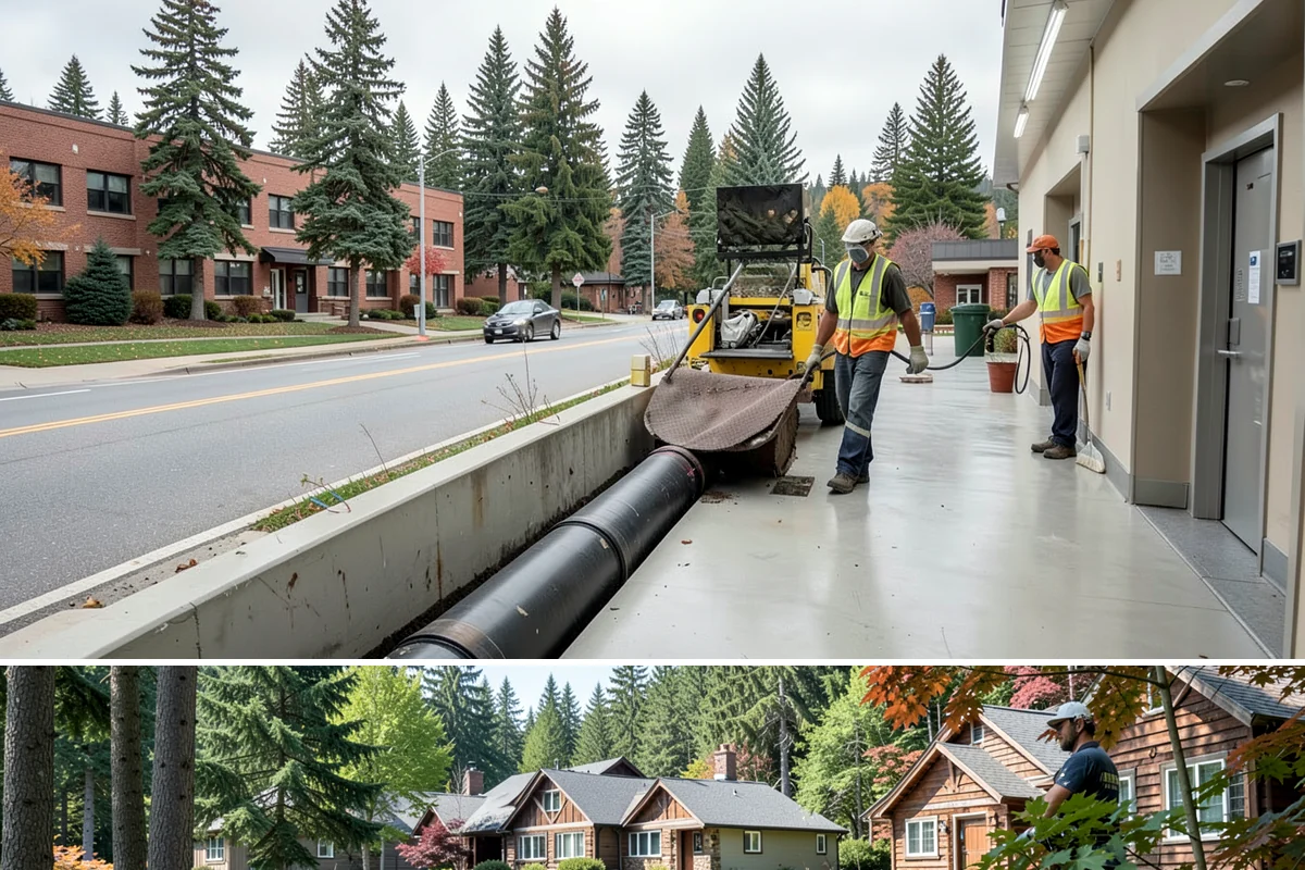 Snow Route Management in Edgewood, Pierce County, WA - Planned before winter and executed on each event through the season.