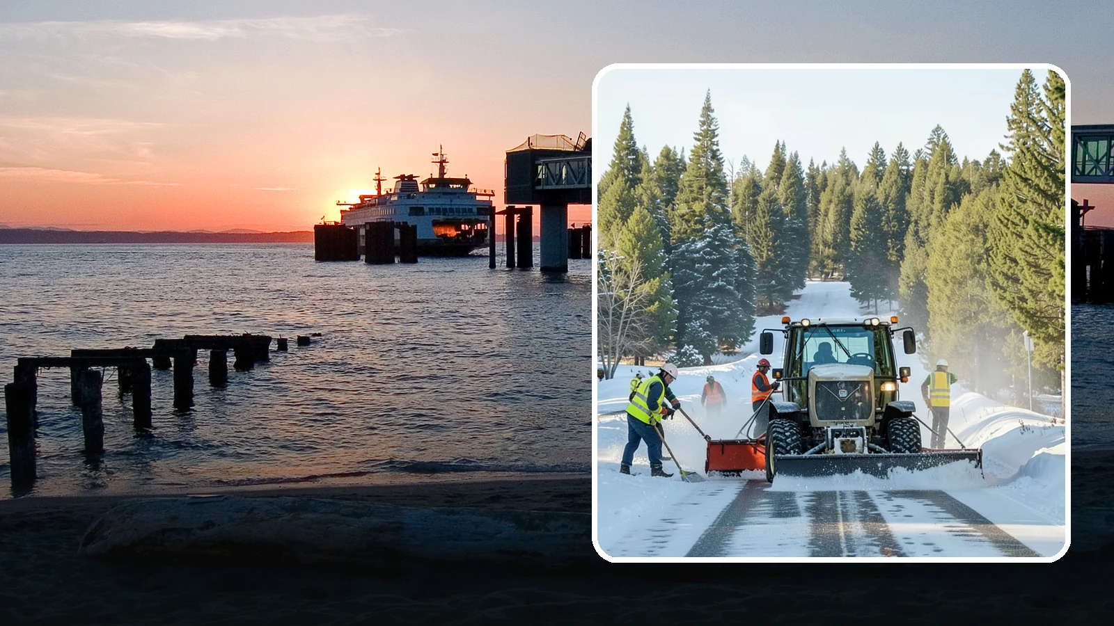 Snow Route Management in Edmonds, Snohomish County, WA - Planned, prioritized snow and ice routes that keep an agency's critical corridors and facilities clear.