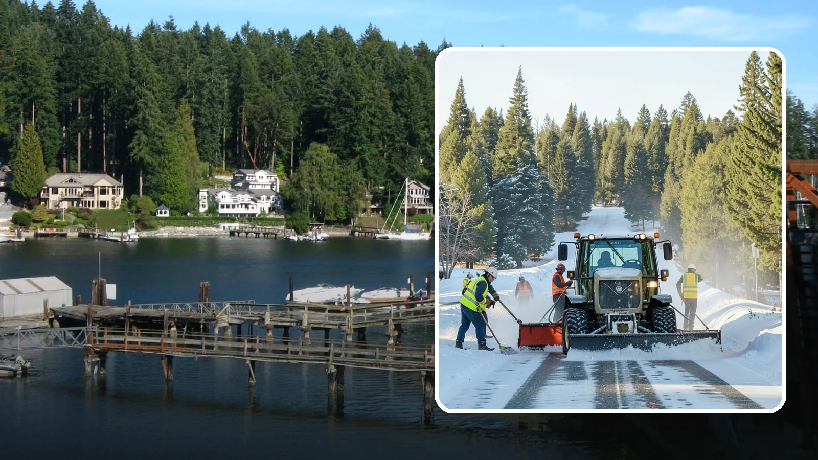 Snow Route Management in Gig Harbor, Pierce County, WA - Planned, prioritized snow and ice routes that keep an agency's critical corridors and facilities clear.
