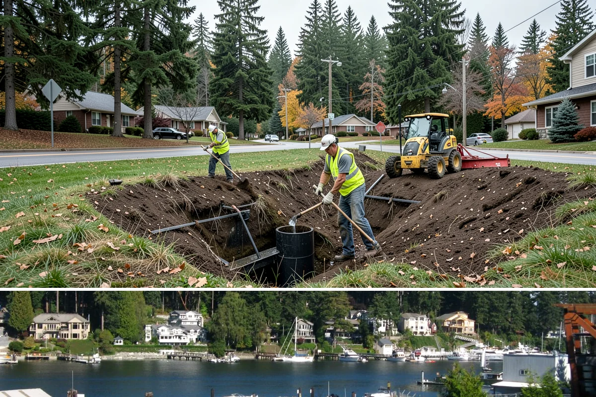 Snow Route Management in Gig Harbor, Pierce County, WA - Planned before winter and executed on each event through the season.