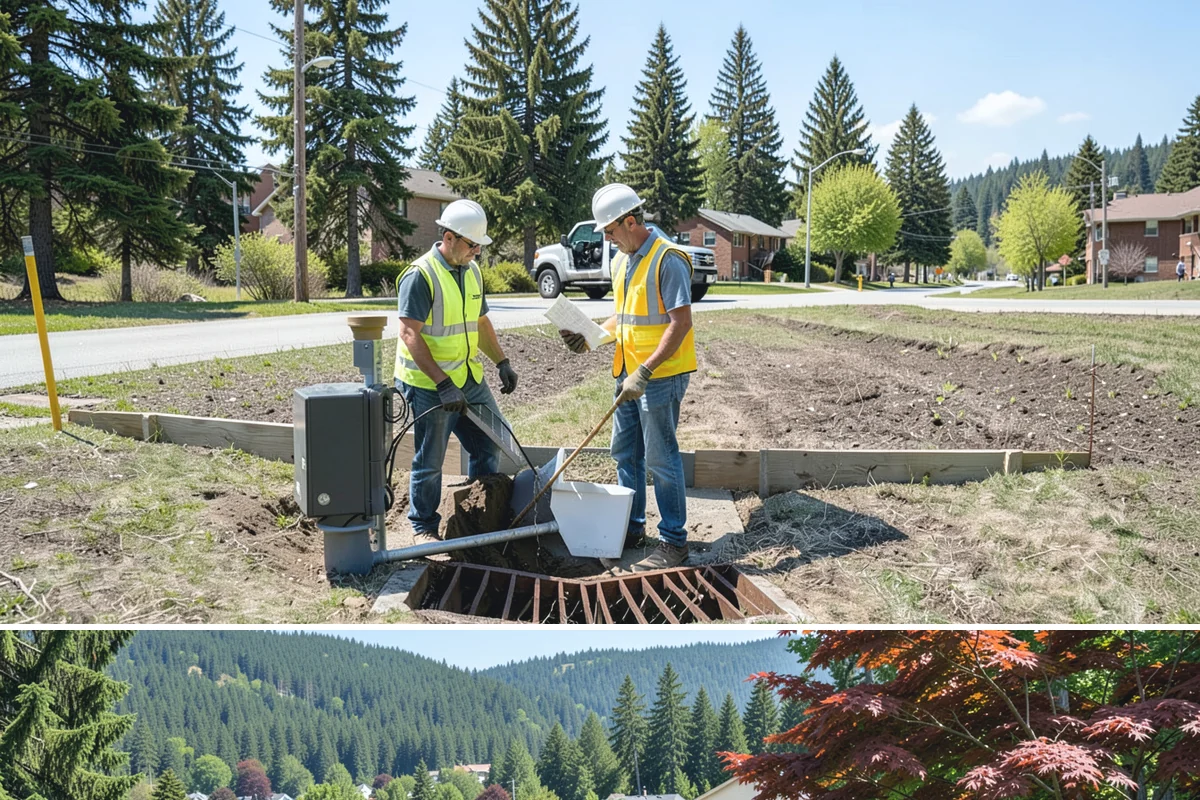 Snow Route Management in Index, Snohomish County, WA - Planned before winter and executed on each event through the season.