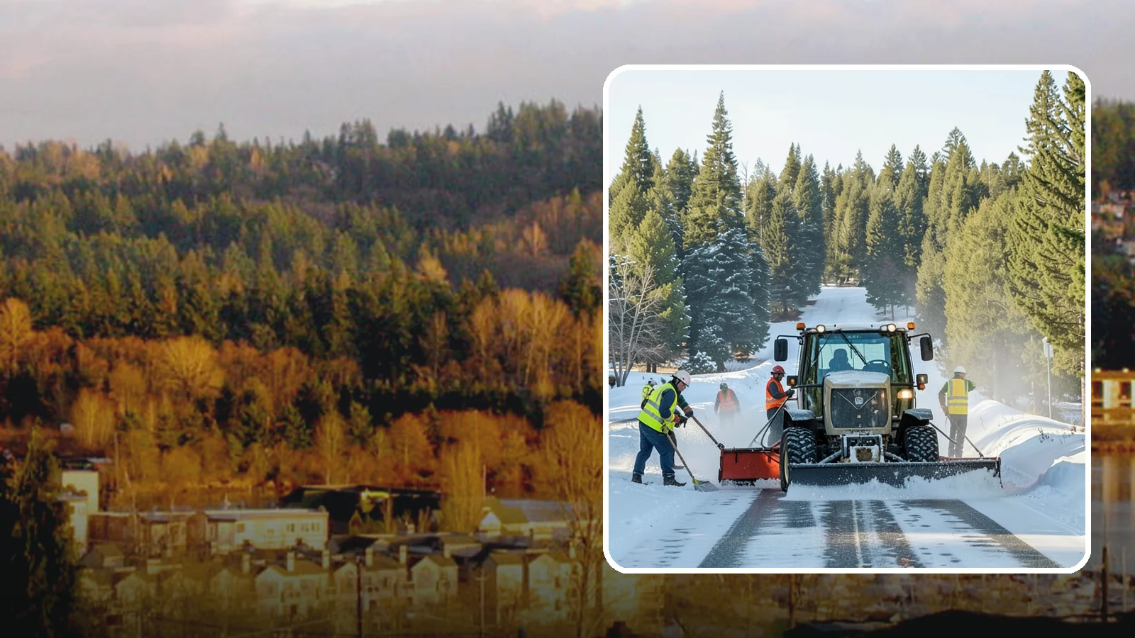 Snow Route Management in Kenmore, King County, WA - Planned, prioritized snow and ice routes that keep an agency's critical corridors and facilities clear.