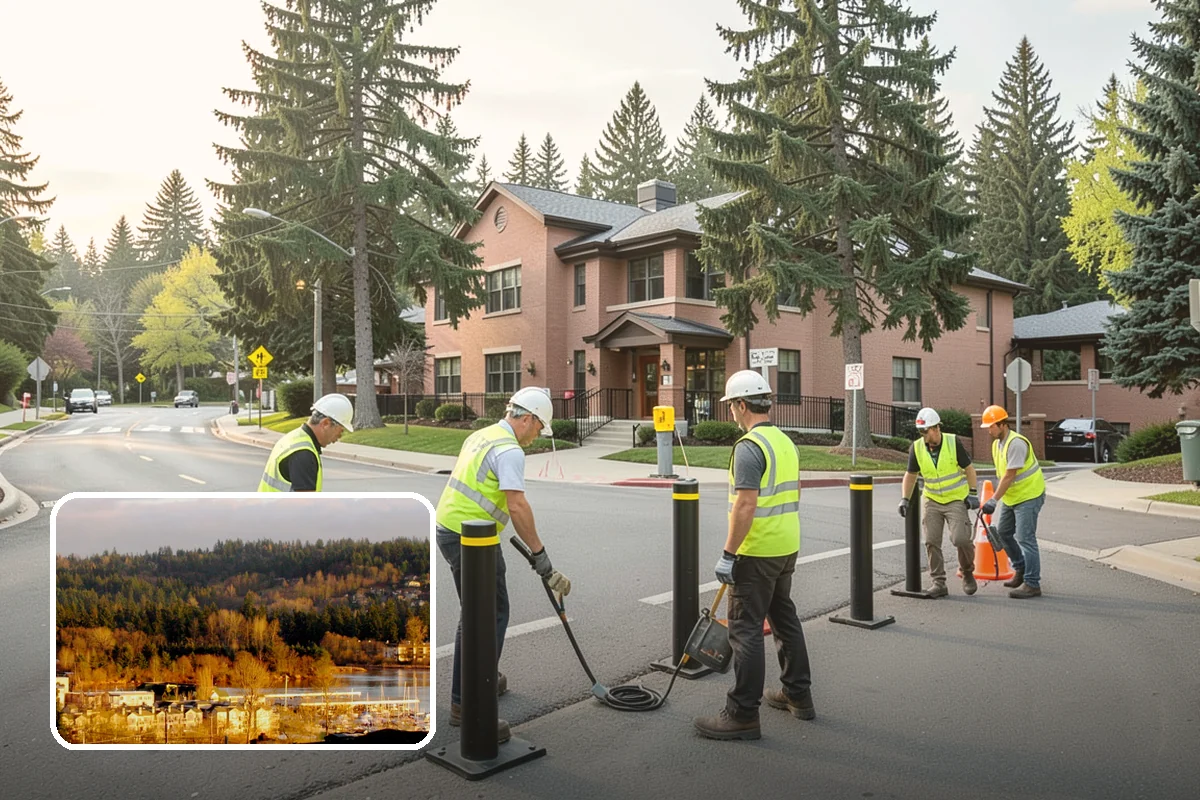 Snow Route Management in Kenmore, King County, WA - Critical corridors cleared first