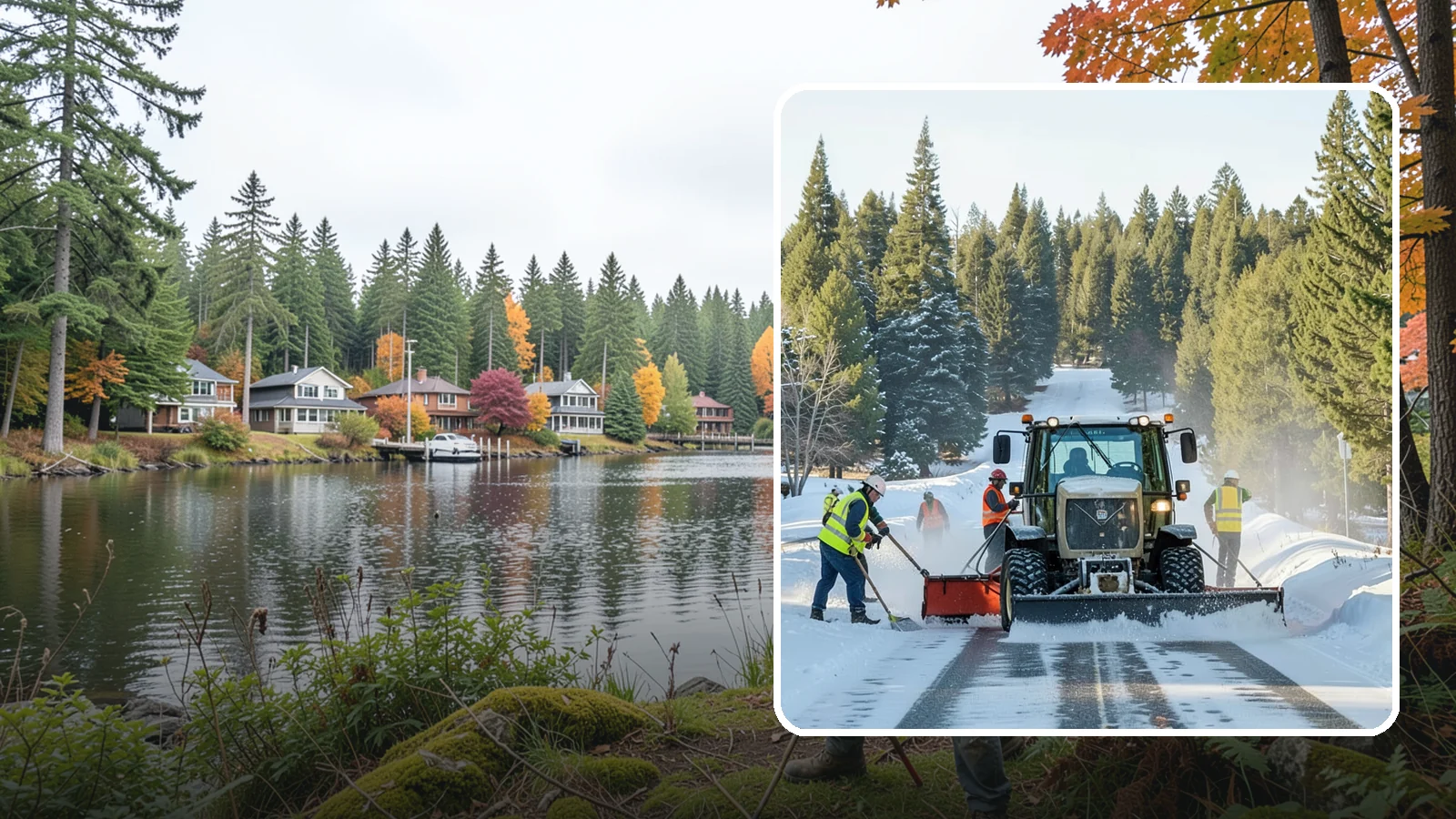 Snow Route Management in La Conner, Skagit County, WA - Planned, prioritized snow and ice routes that keep an agency's critical corridors and facilities clear.
