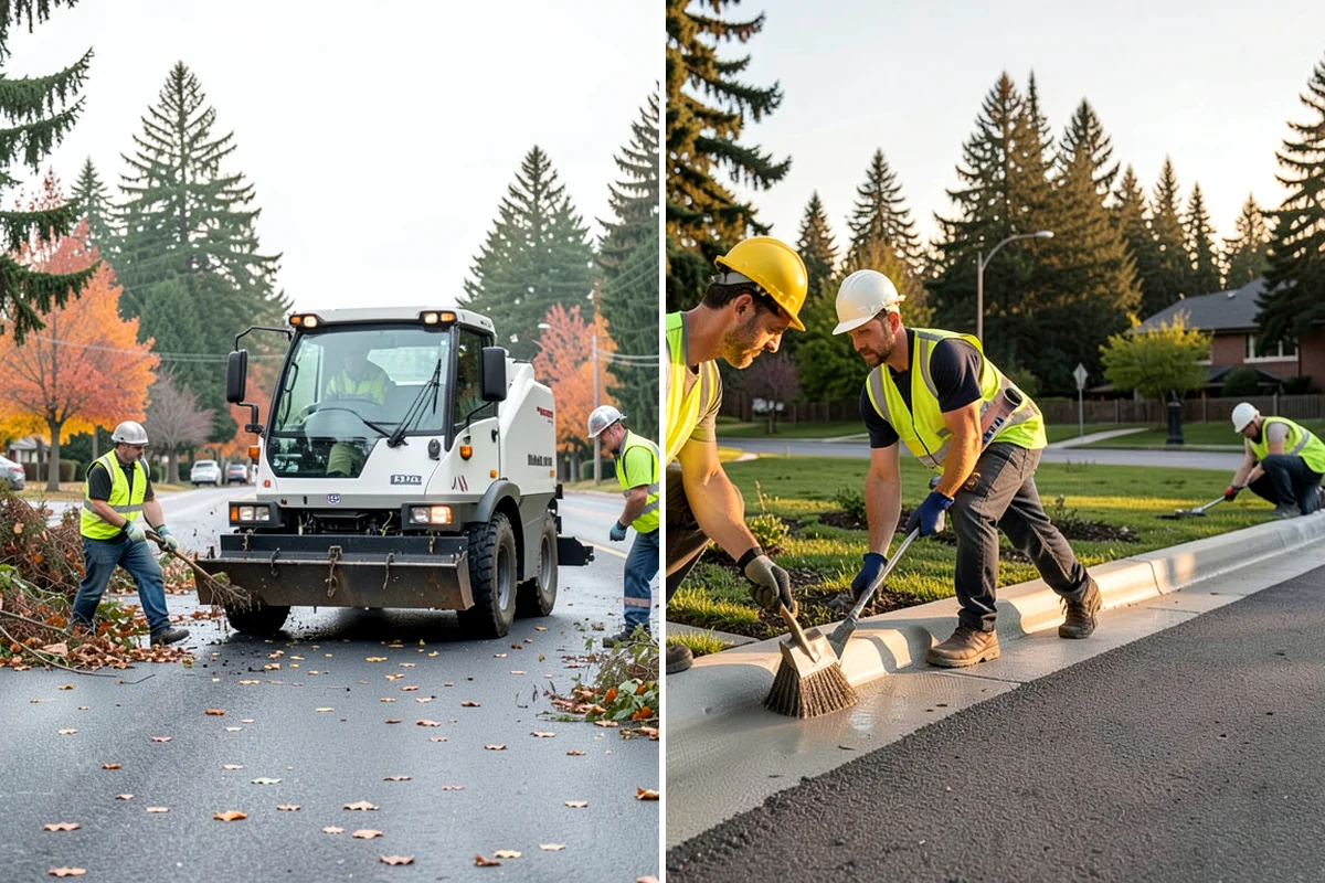 Snow Route Management in Lake Forest Park, King County, WA - Map and prioritize routes with the agency