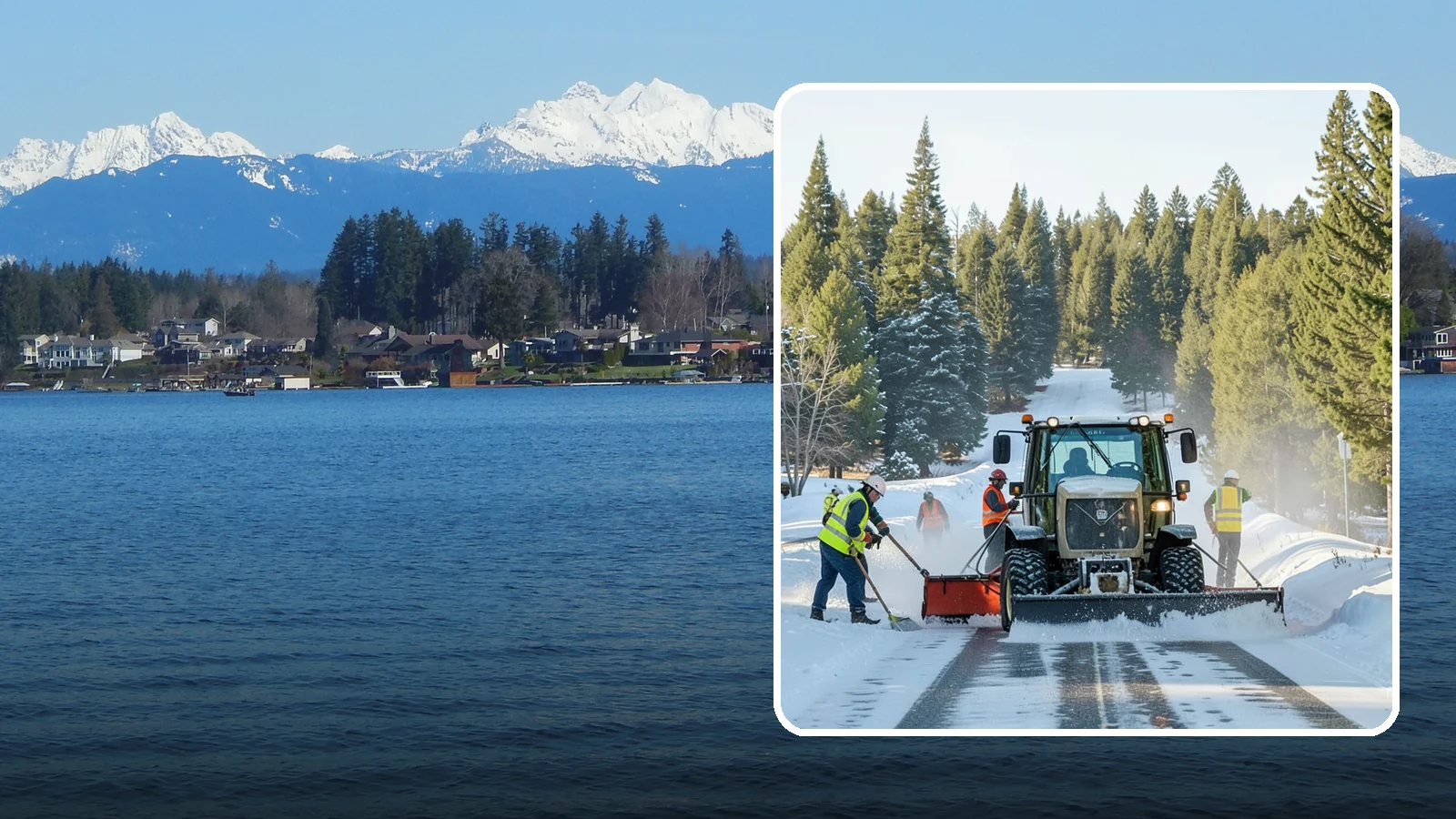 Snow Route Management in Lake Stevens, Snohomish County, WA - Planned, prioritized snow and ice routes that keep an agency's critical corridors and facilities clear.