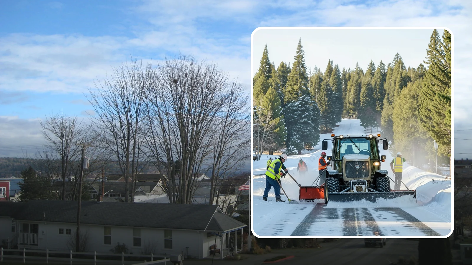 Snow Route Management in Langley, Island County, WA - Planned, prioritized snow and ice routes that keep an agency's critical corridors and facilities clear.