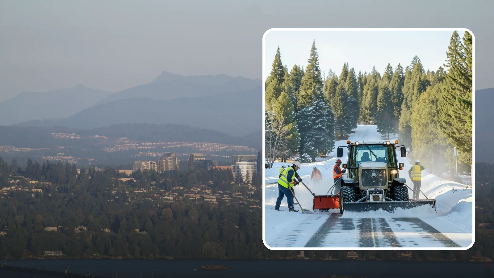 Snow Route Management in Medina, King County, WA - Planned, prioritized snow and ice routes that keep an agency's critical corridors and facilities clear.
