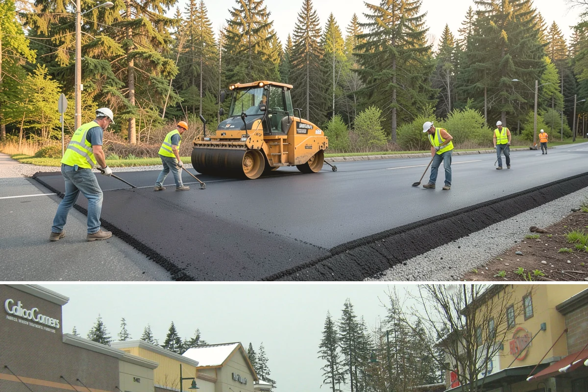 Snow Route Management in Mill Creek, Snohomish County, WA - Planned before winter and executed on each event through the season.