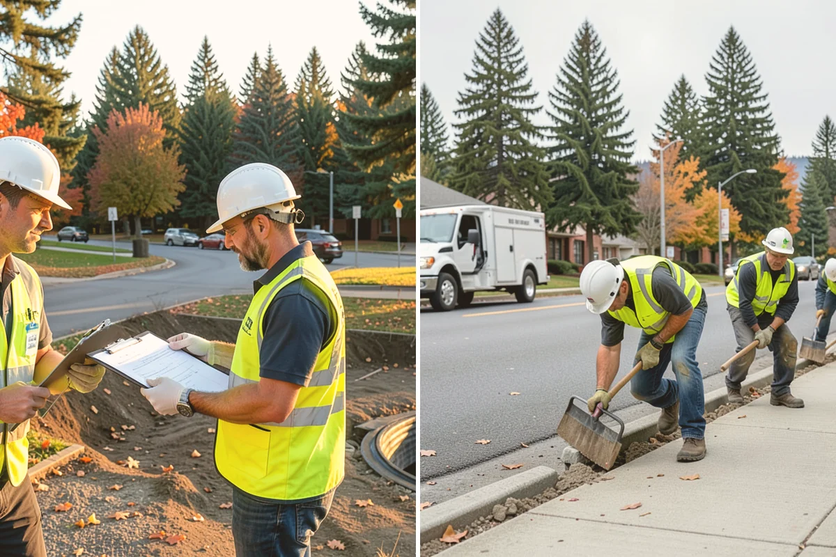 Snow Route Management in Milton, King County, WA - Map and prioritize routes with the agency