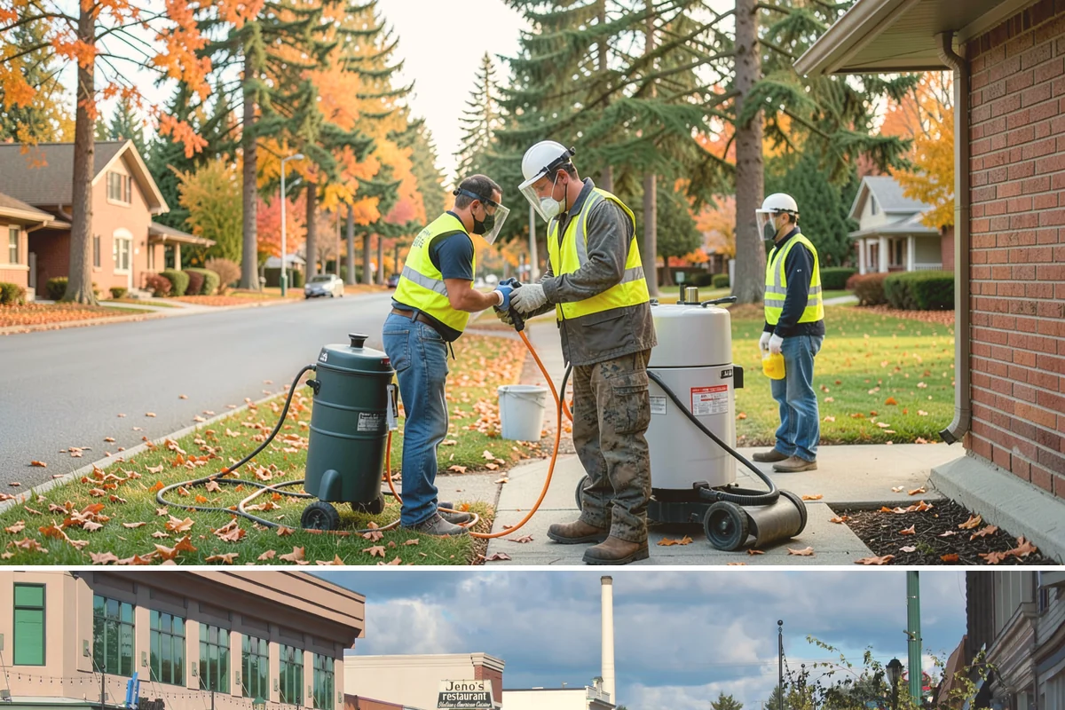 Snow Route Management in Monroe, Snohomish County, WA - Planned before winter and executed on each event through the season.