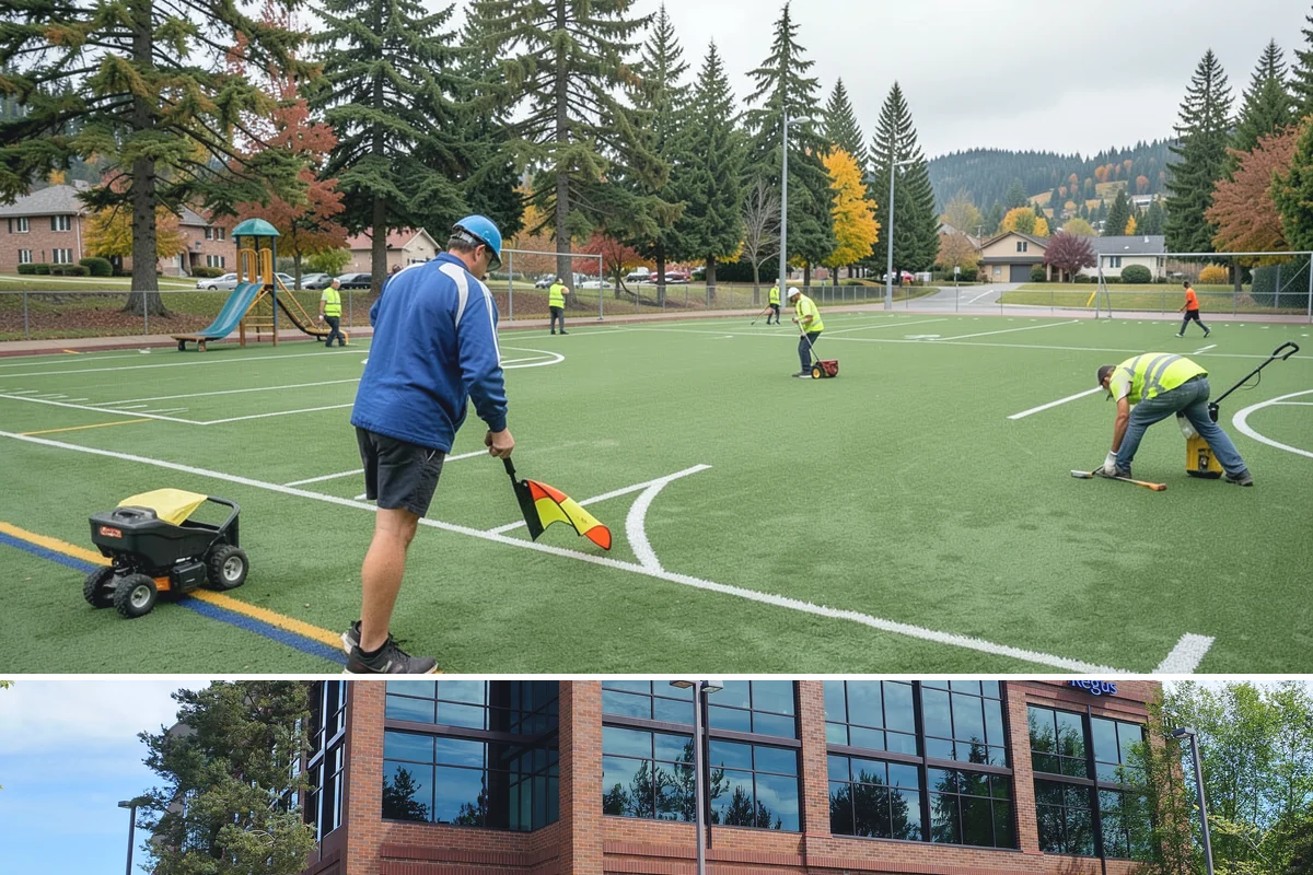 Snow Route Management in Mountlake Terrace, Snohomish County, WA - Planned before winter and executed on each event through the season.