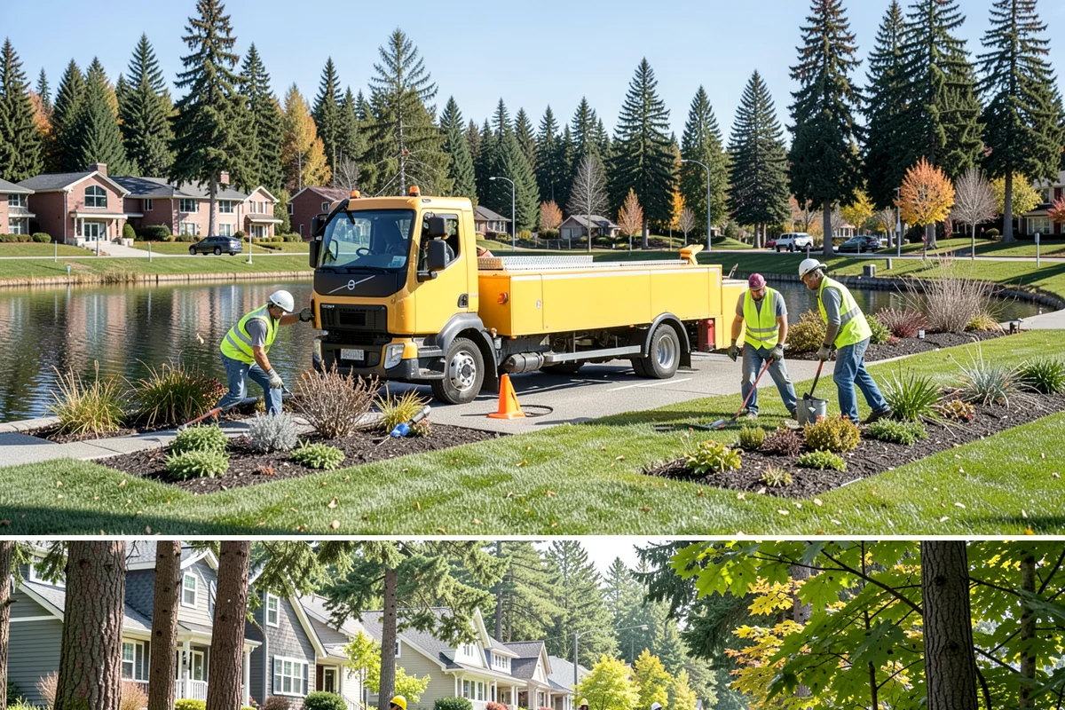 Snow Route Management in Normandy Park, King County, WA - Planned before winter and executed on each event through the season.