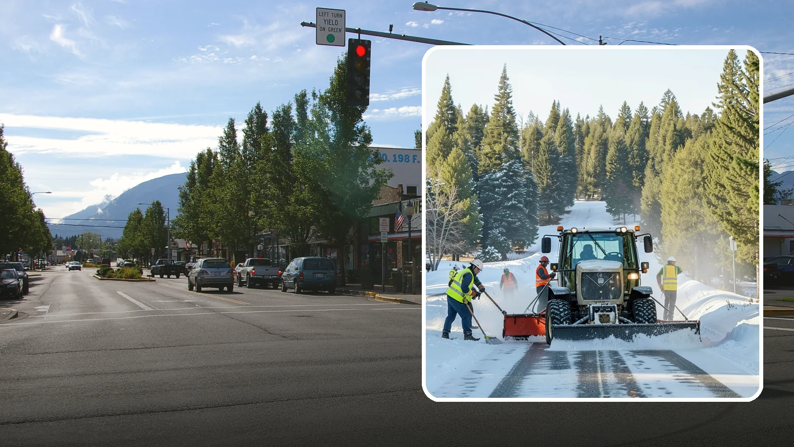Snow Route Management in North Bend, King County, WA - Planned, prioritized snow and ice routes that keep an agency's critical corridors and facilities clear.