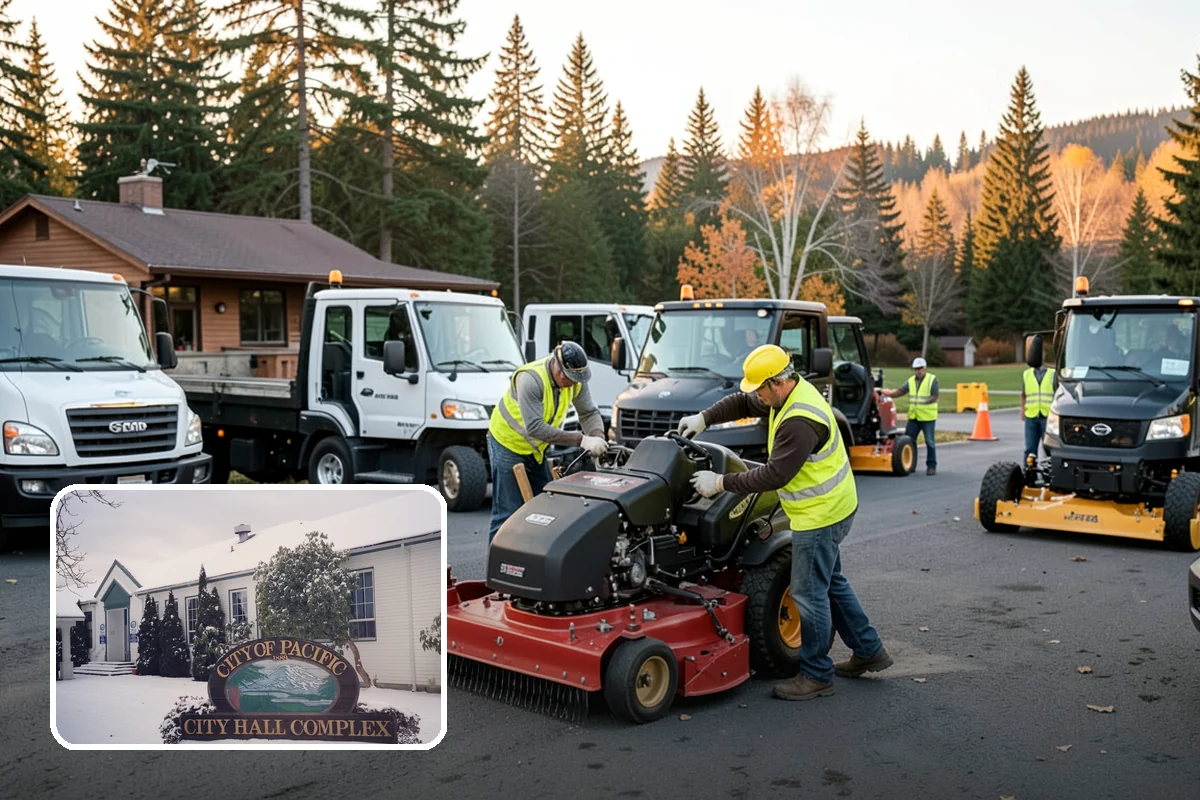 Snow Route Management in Pacific, King County, WA - Critical corridors cleared first