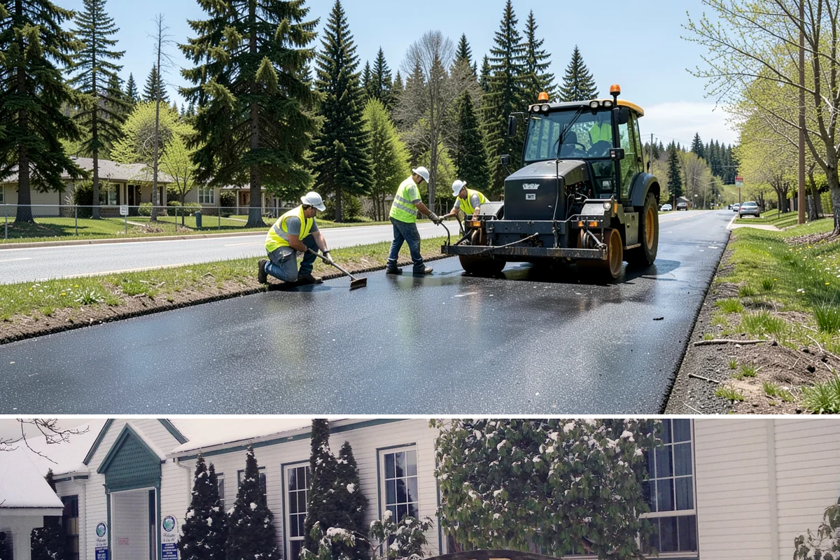 Snow Route Management in Pacific, King County, WA - Planned before winter and executed on each event through the season.