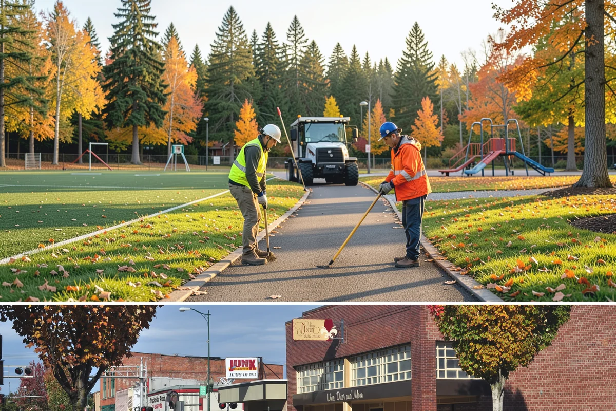 Snow Route Management in Puyallup, Pierce County, WA - Planned before winter and executed on each event through the season.