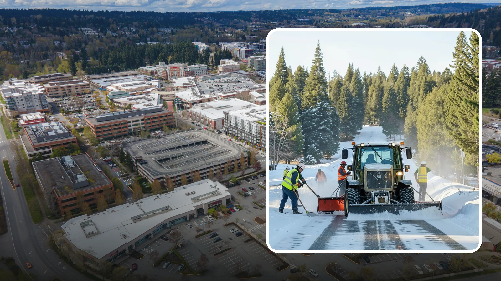 Snow Route Management in Redmond, King County, WA - Planned, prioritized snow and ice routes that keep an agency's critical corridors and facilities clear.