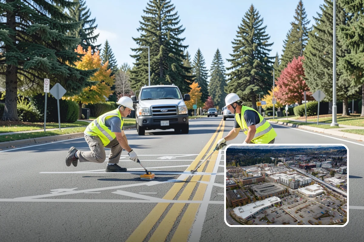 Snow Route Management in Redmond, King County, WA - Critical corridors cleared first