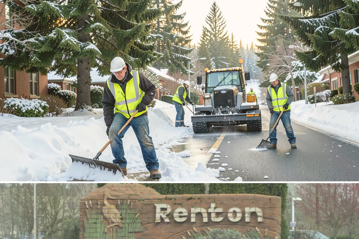 Snow Route Management in Renton, King County, WA - Planned before winter and executed on each event through the season.