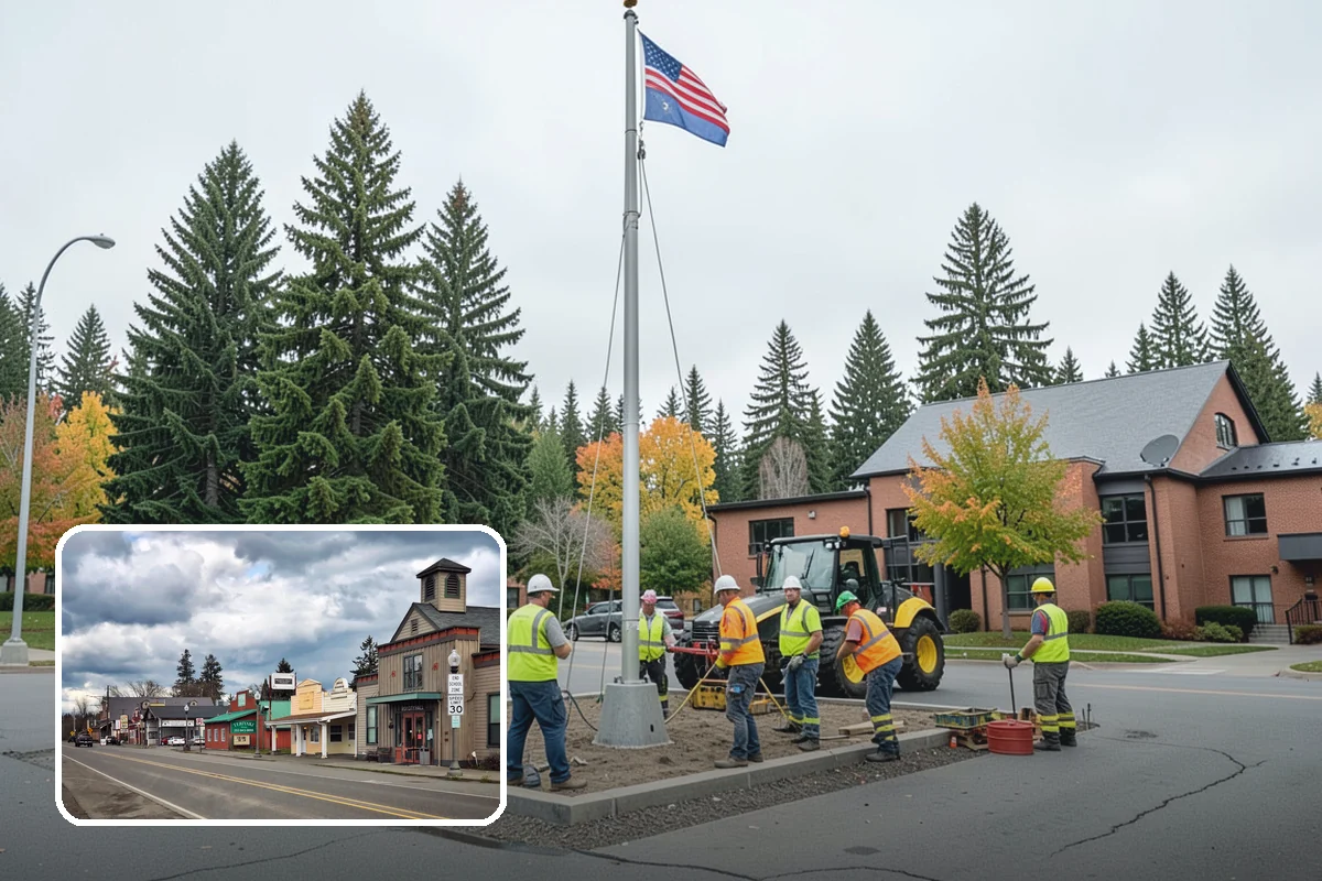 Snow Route Management in Roy, Pierce County, WA - Critical corridors cleared first