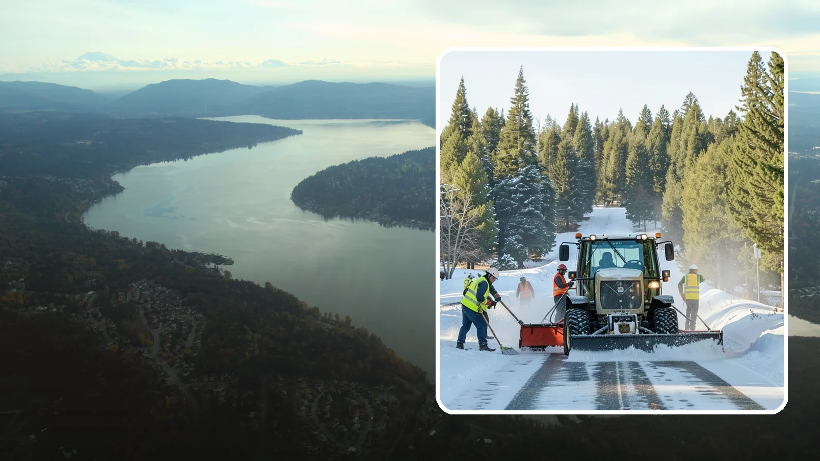 Snow Route Management in Sammamish, King County, WA - Planned, prioritized snow and ice routes that keep an agency's critical corridors and facilities clear.