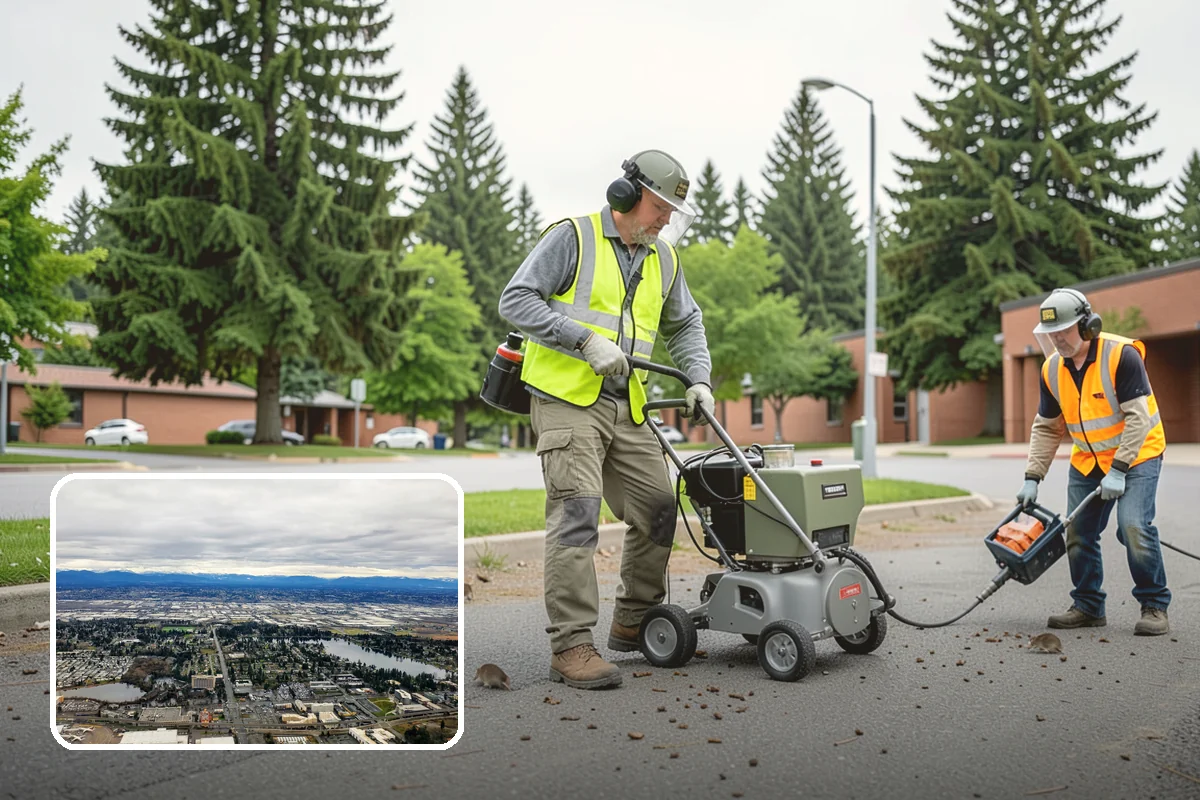 Snow Route Management in SeaTac, King County, WA - Critical corridors cleared first