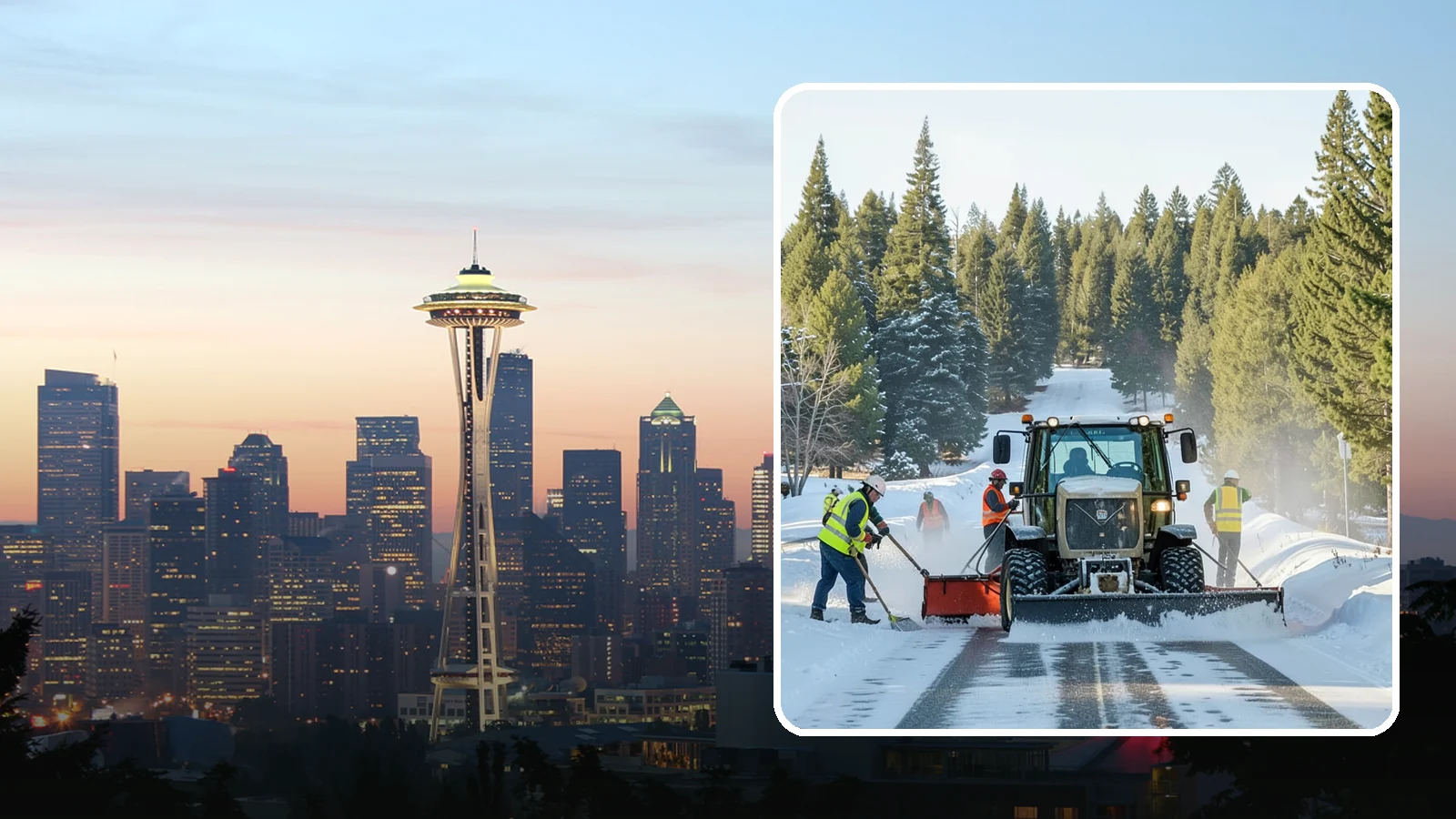 Snow Route Management in Seattle, King County, WA - Planned, prioritized snow and ice routes that keep an agency's critical corridors and facilities clear.