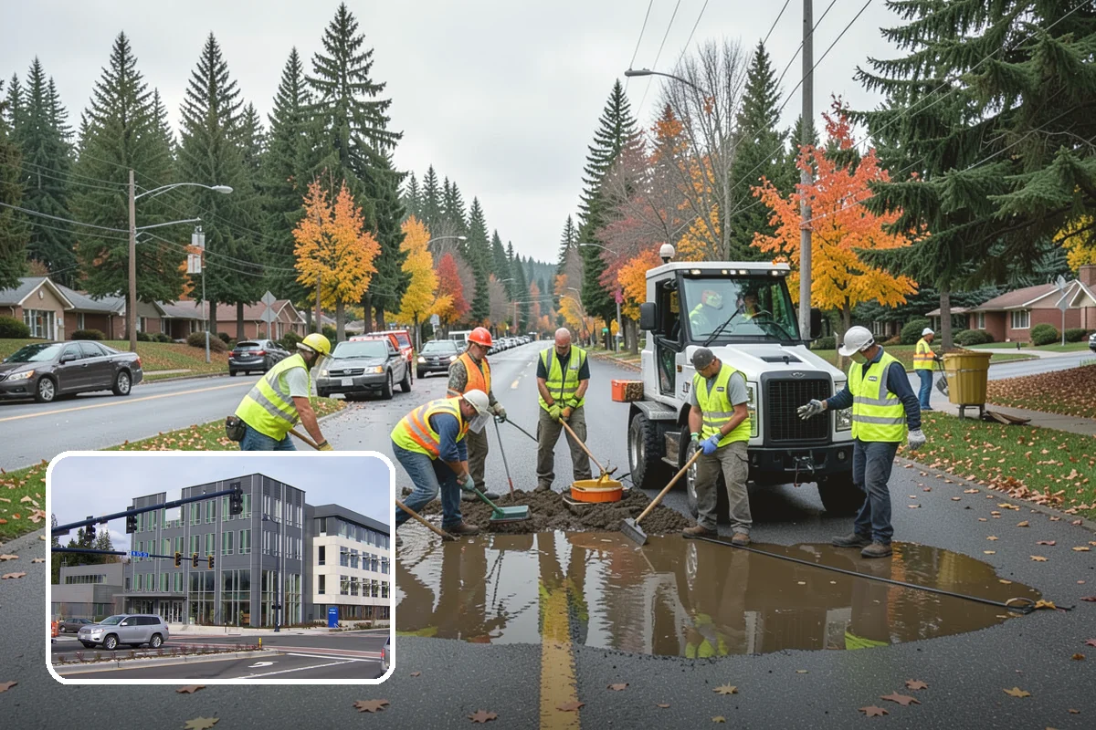 Snow Route Management in Shoreline, King County, WA - Critical corridors cleared first