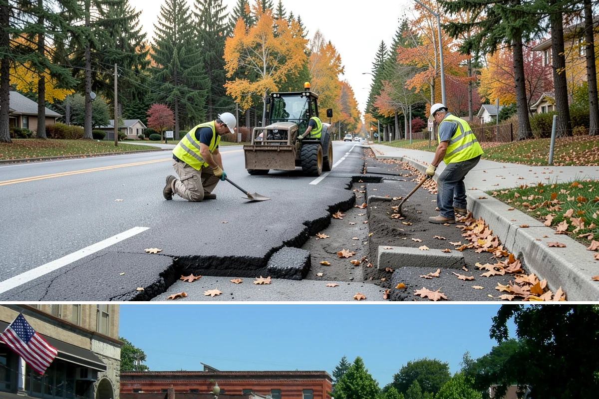 Snow Route Management in Snohomish, Snohomish County, WA - Planned before winter and executed on each event through the season.