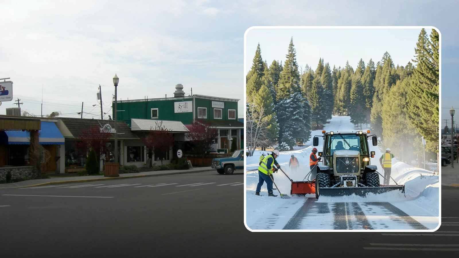 Snow Route Management in Stanwood, Snohomish County, WA - Planned, prioritized snow and ice routes that keep an agency's critical corridors and facilities clear.