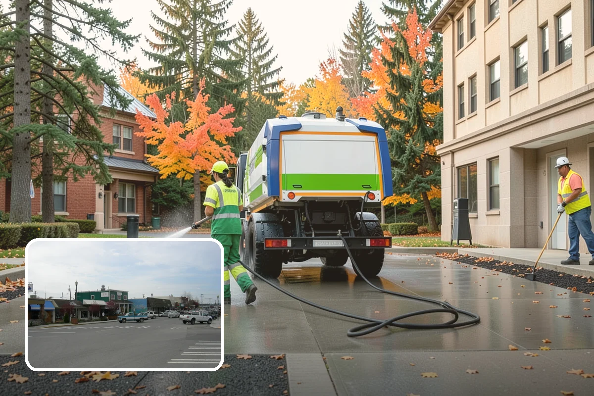 Snow Route Management in Stanwood, Snohomish County, WA - Critical corridors cleared first