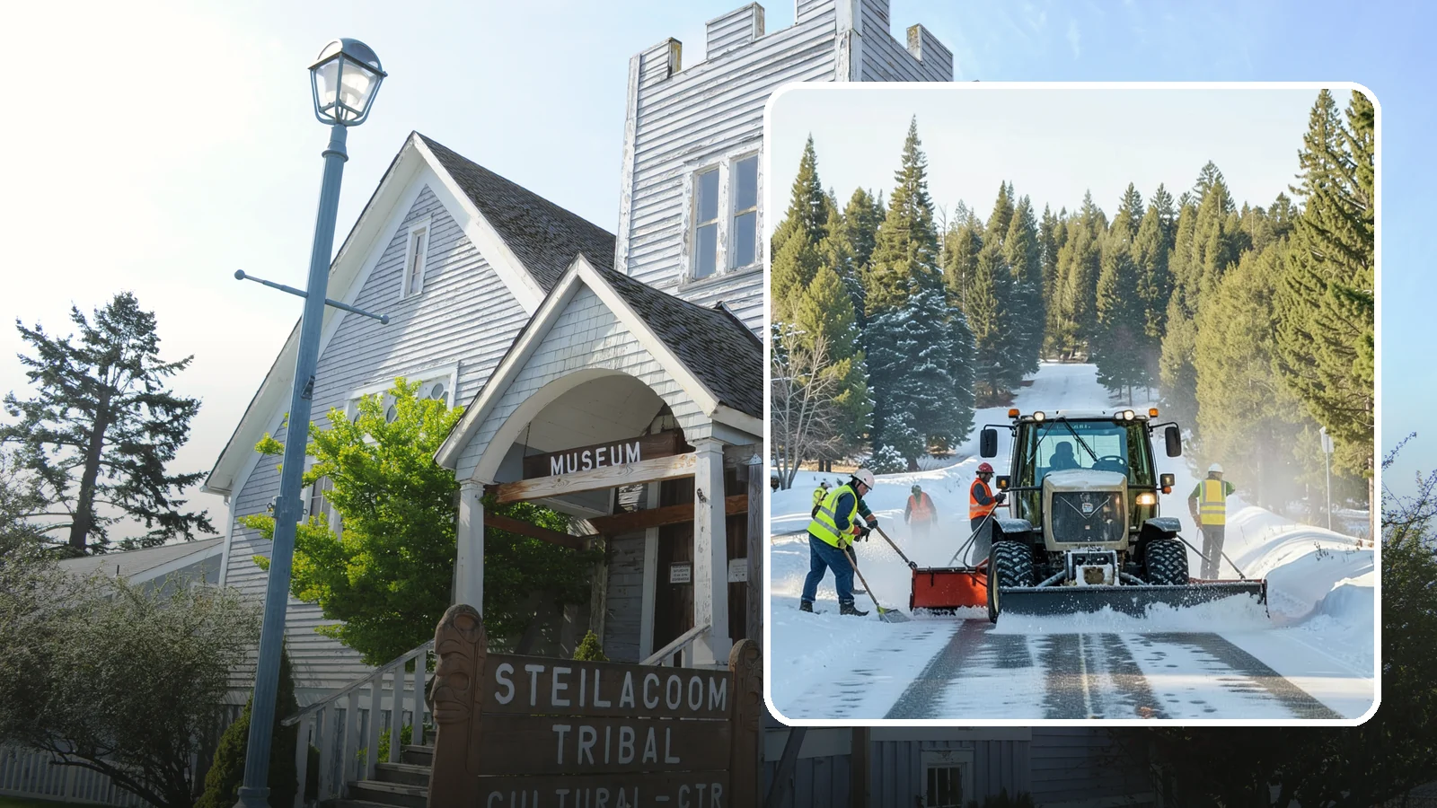 Snow Route Management in Steilacoom, Pierce County, WA - Planned, prioritized snow and ice routes that keep an agency's critical corridors and facilities clear.