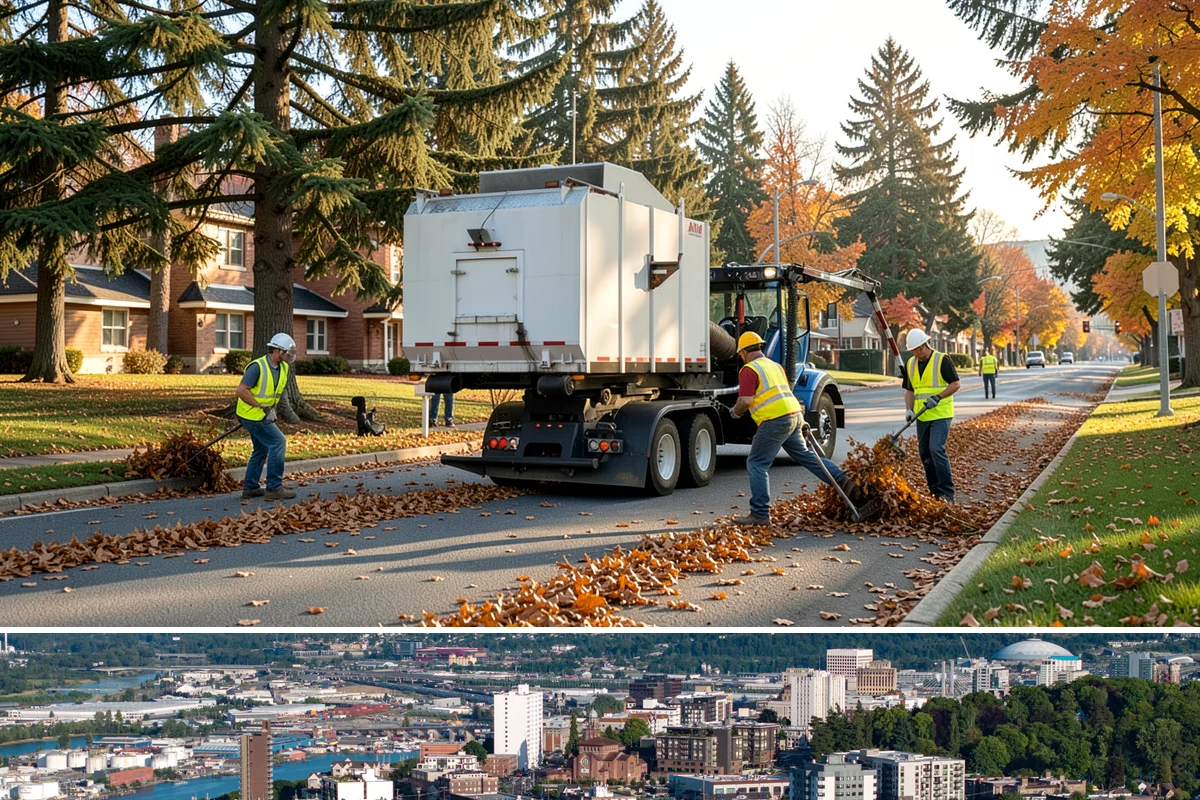 Snow Route Management in Tacoma, Pierce County, WA - Planned before winter and executed on each event through the season.