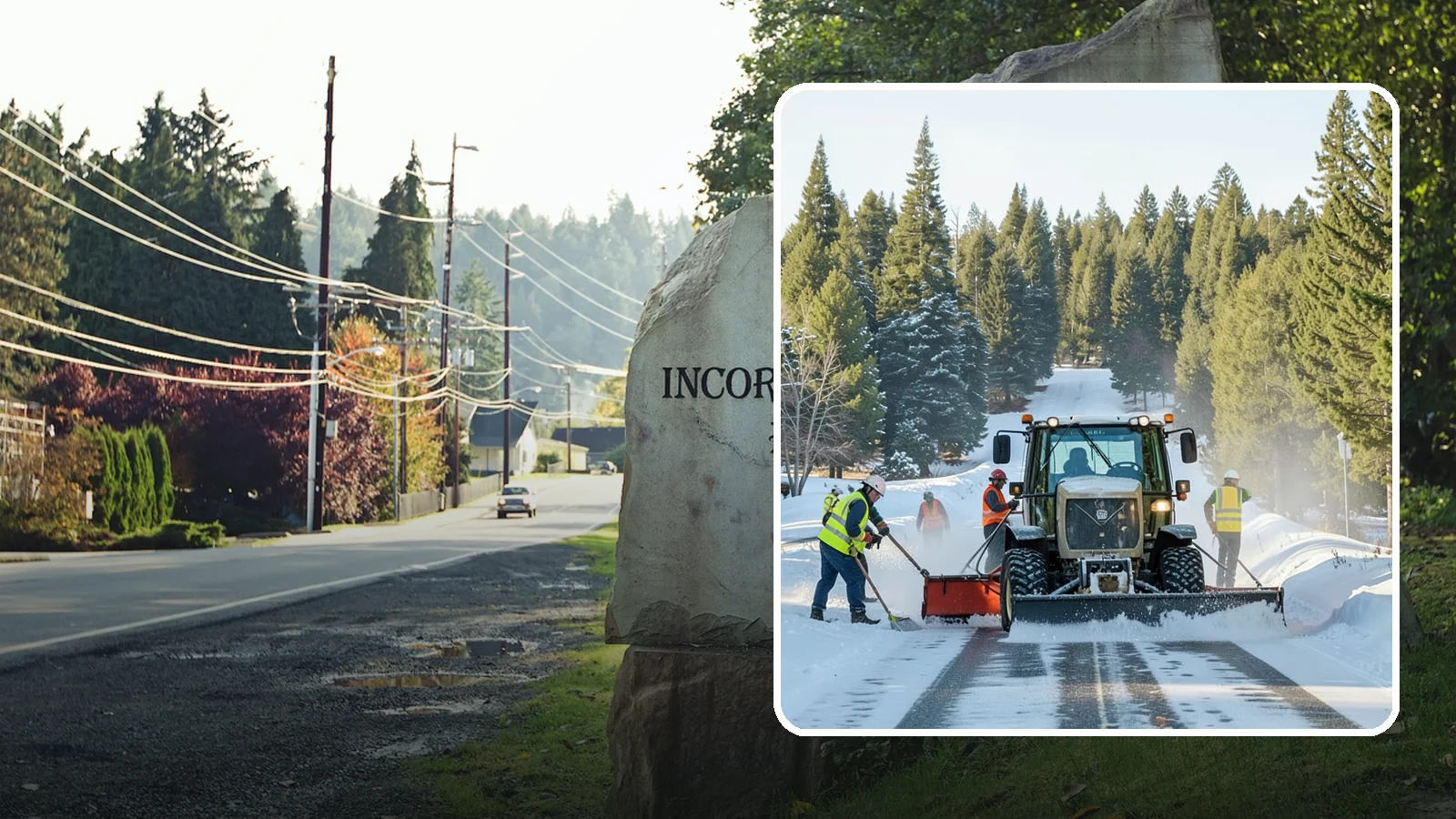 Snow Route Management in Wilkeson, Pierce County, WA - Planned, prioritized snow and ice routes that keep an agency's critical corridors and facilities clear.