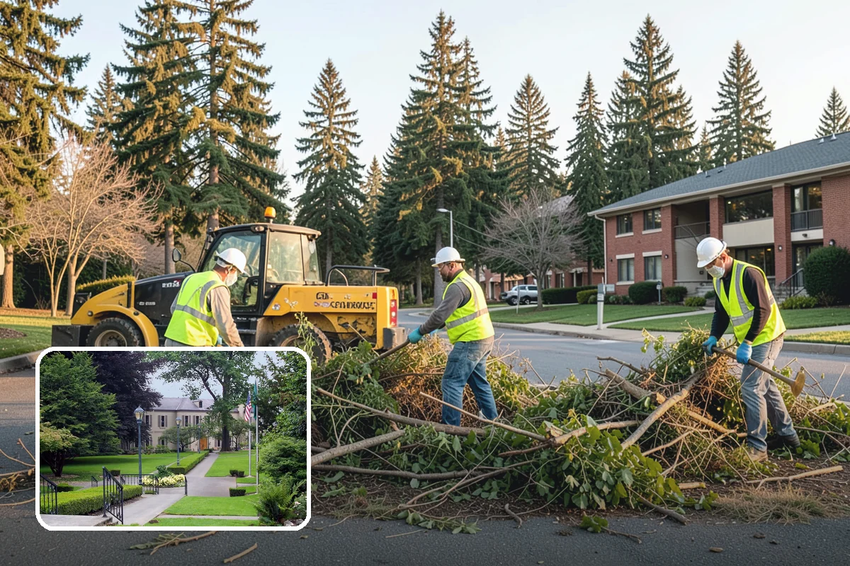 Snow Route Management in Woodinville, King County, WA - Critical corridors cleared first