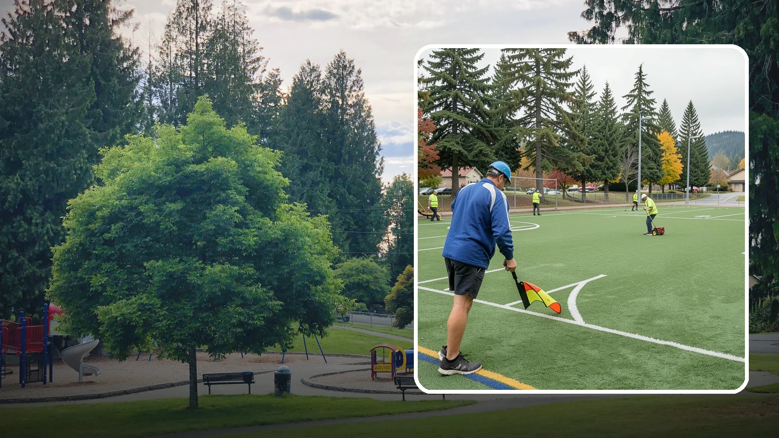 Soccer Field Maintenance in Bonney Lake, Pierce County, WA - Specialized turf care for public soccer pitches that maintains footing, coverage, and safety under heavy play.