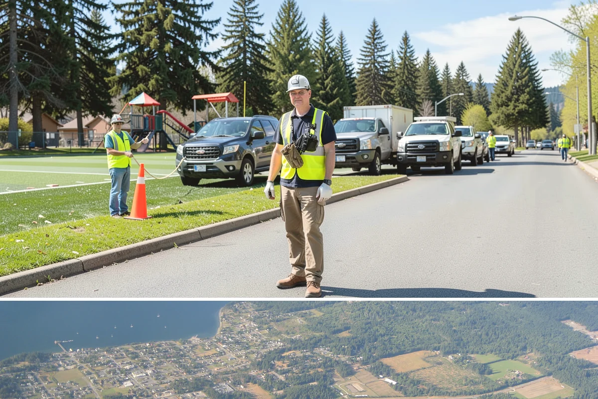 Soccer Field Maintenance in Coupeville, Island County, WA - Renovation and overseeding are timed to seasonal breaks, while mowing and marking run through spring and fall play.