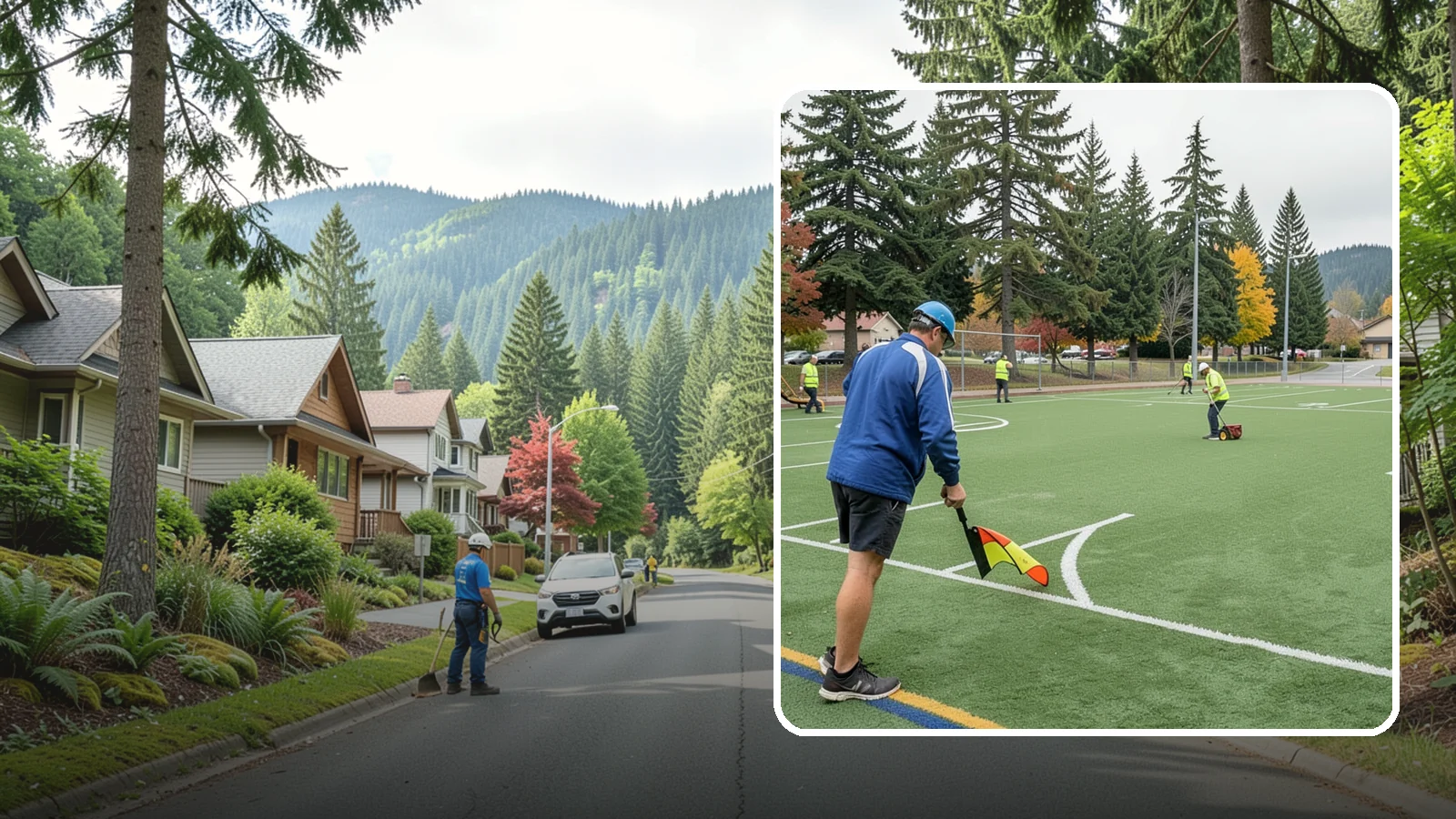 Soccer Field Maintenance in Darrington, Snohomish County, WA - Specialized turf care for public soccer pitches that maintains footing, coverage, and safety under heavy play.