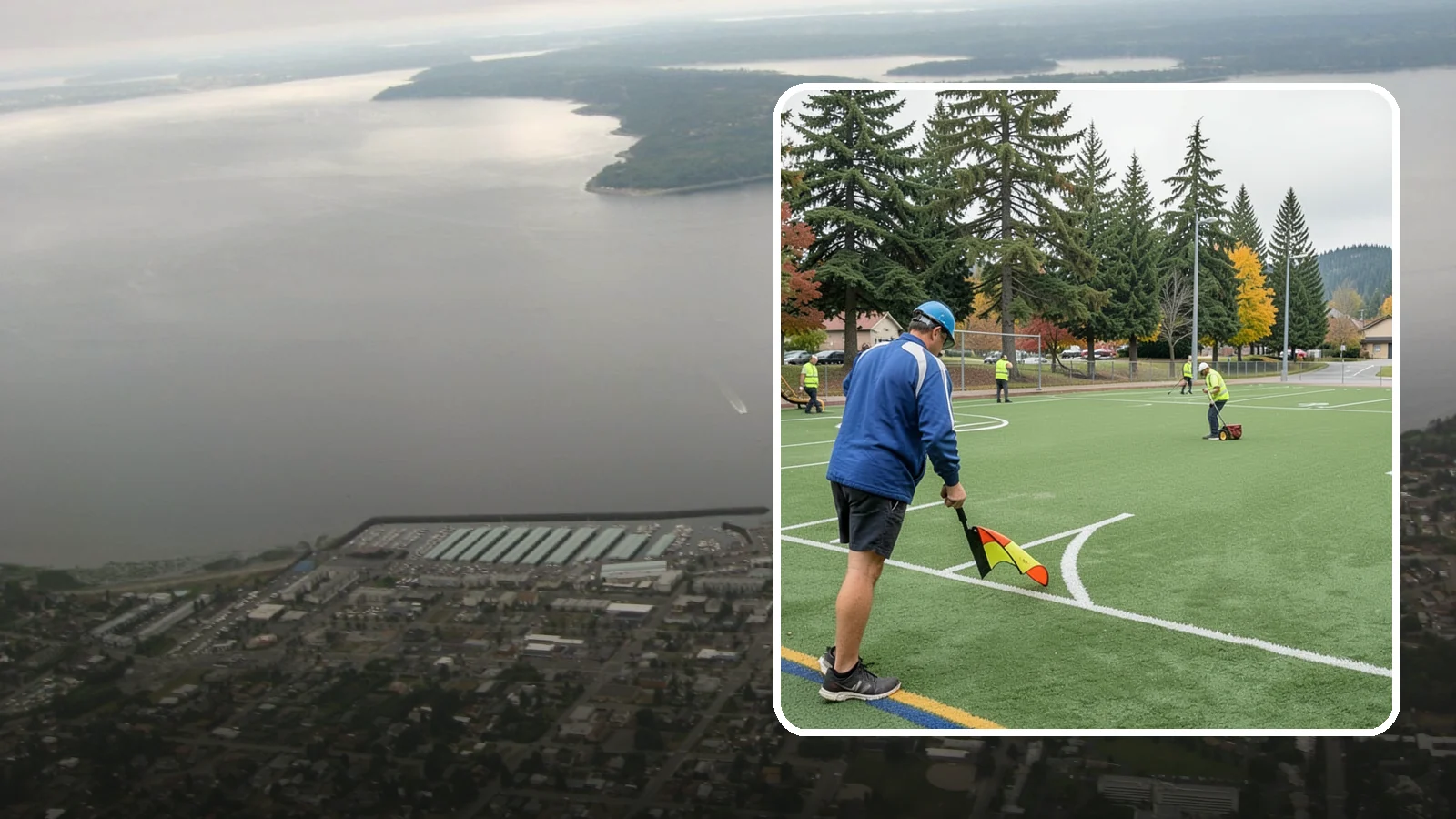 Soccer Field Maintenance in Des Moines, King County, WA - Specialized turf care for public soccer pitches that maintains footing, coverage, and safety under heavy play.