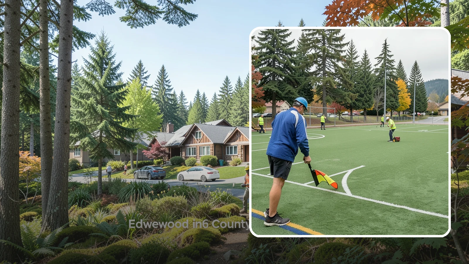 Soccer Field Maintenance in Edgewood, Pierce County, WA - Specialized turf care for public soccer pitches that maintains footing, coverage, and safety under heavy play.