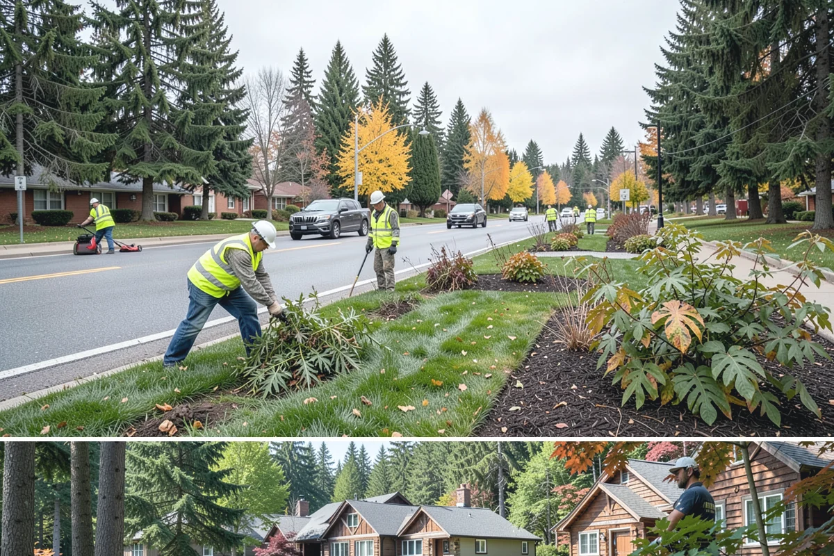 Soccer Field Maintenance in Edgewood, Pierce County, WA - Renovation and overseeding are timed to seasonal breaks, while mowing and marking run through spring and fall play.