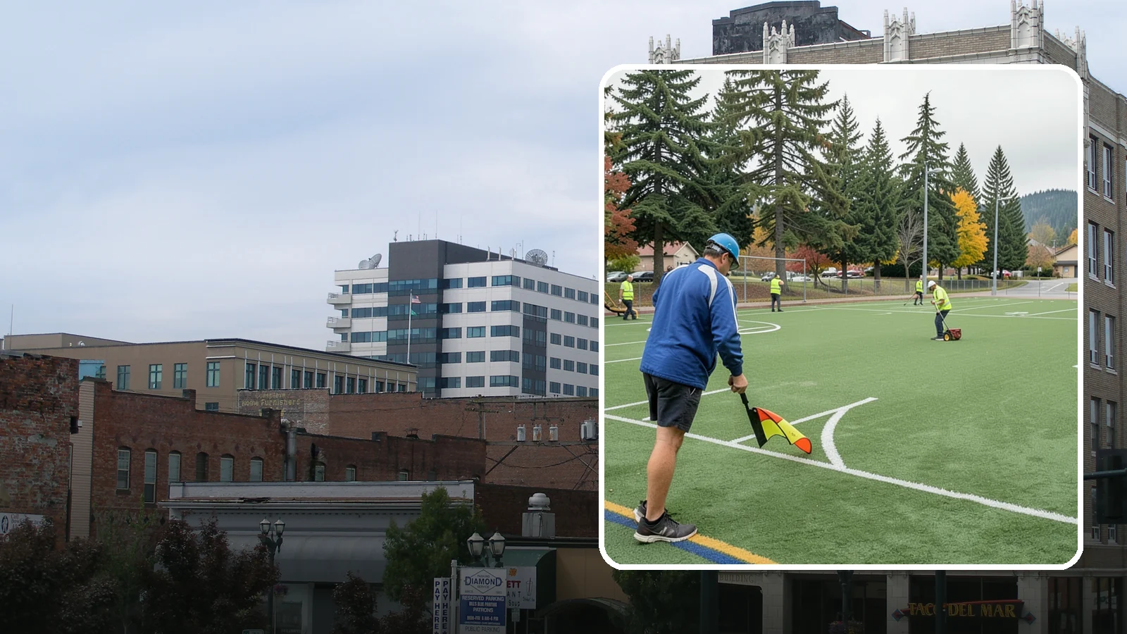 Soccer Field Maintenance in Everett, Snohomish County, WA - Specialized turf care for public soccer pitches that maintains footing, coverage, and safety under heavy play.
