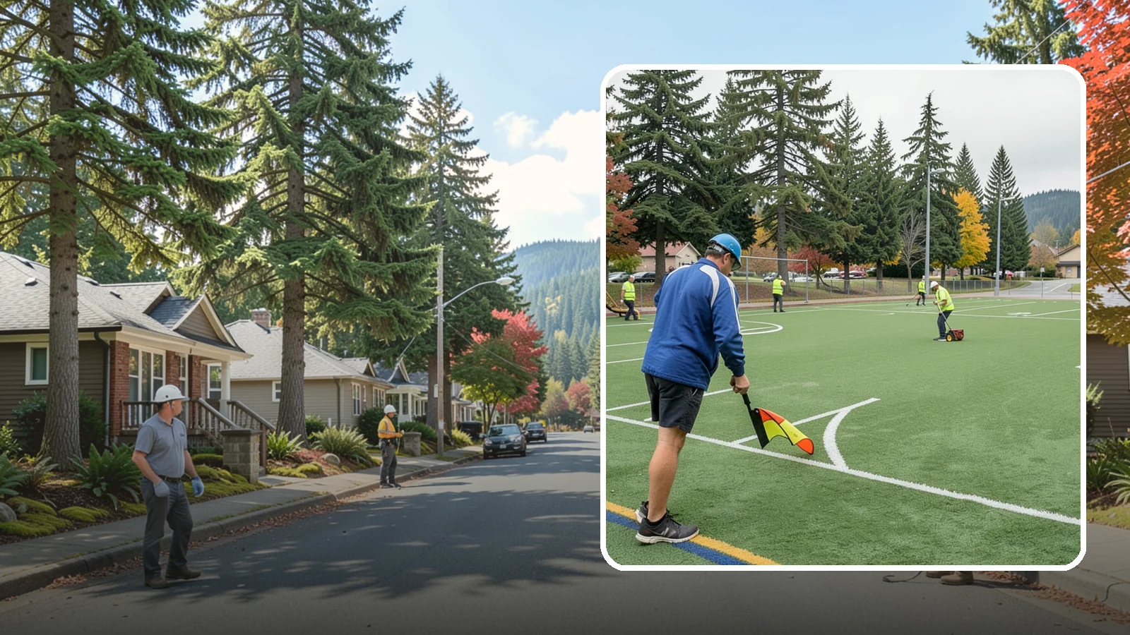 Soccer Field Maintenance in Hunts Point, King County, WA - Specialized turf care for public soccer pitches that maintains footing, coverage, and safety under heavy play.