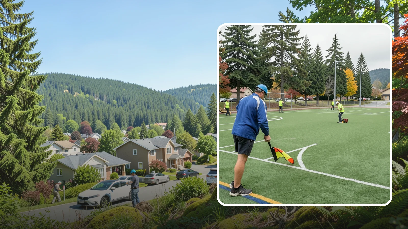Soccer Field Maintenance in Index, Snohomish County, WA - Specialized turf care for public soccer pitches that maintains footing, coverage, and safety under heavy play.