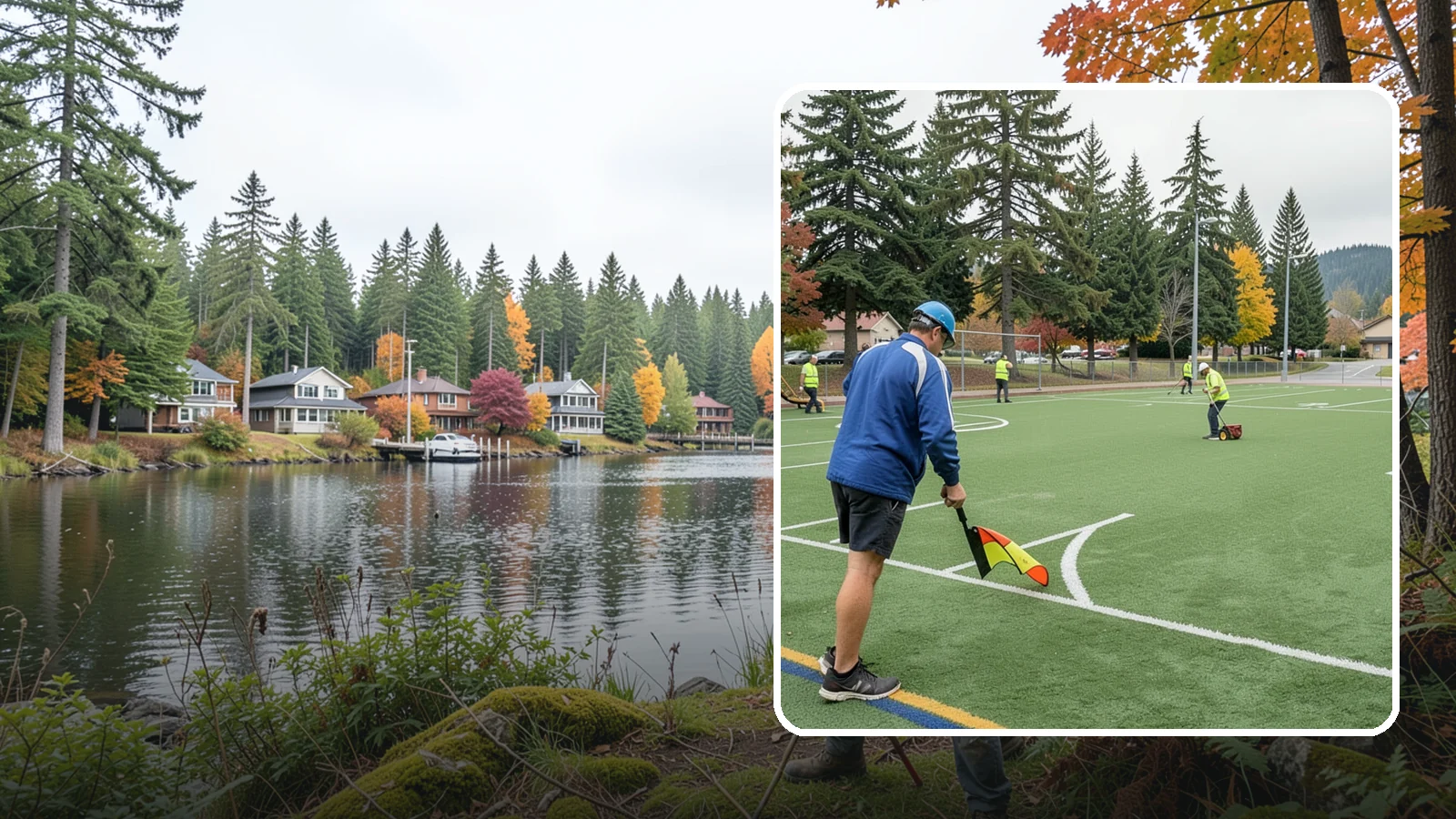 Soccer Field Maintenance in La Conner, Skagit County, WA - Specialized turf care for public soccer pitches that maintains footing, coverage, and safety under heavy play.