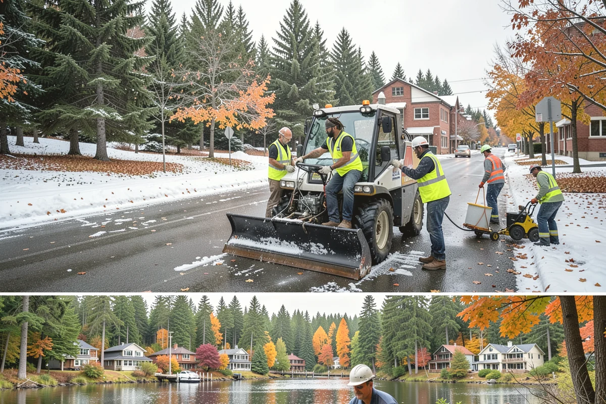 Soccer Field Maintenance in La Conner, Skagit County, WA - Renovation and overseeding are timed to seasonal breaks, while mowing and marking run through spring and fall play.