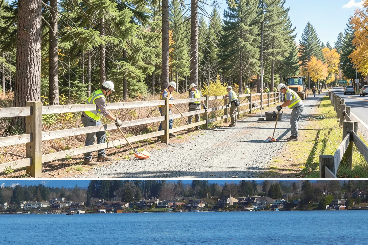 Soccer Field Maintenance in Lake Stevens, Snohomish County, WA - Renovation and overseeding are timed to seasonal breaks, while mowing and marking run through spring and fall play.