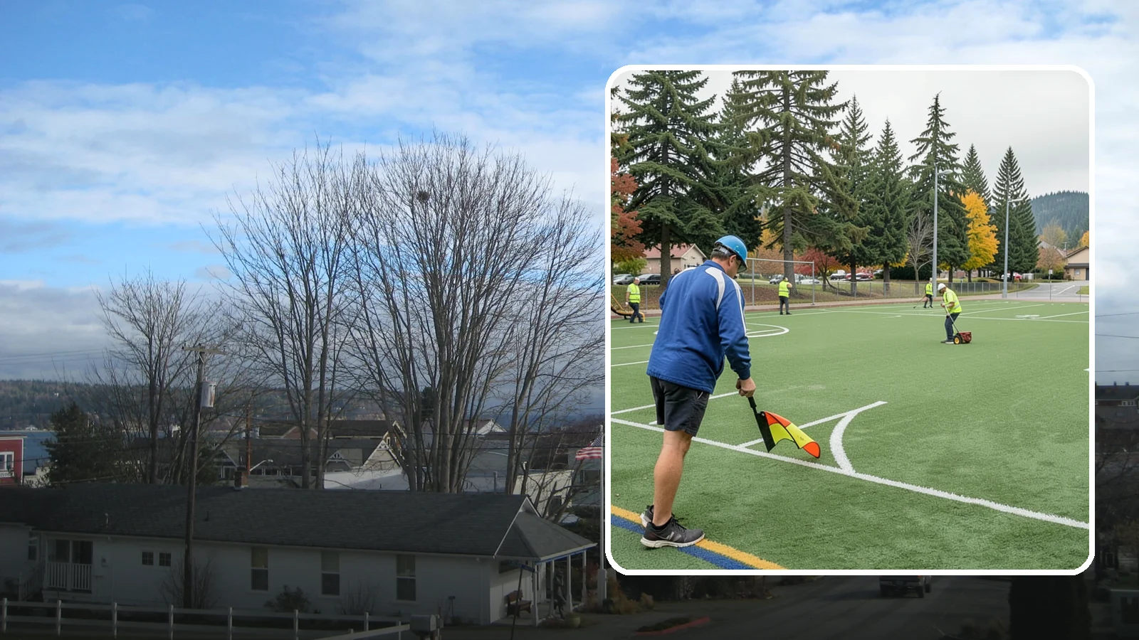 Soccer Field Maintenance in Langley, Island County, WA - Specialized turf care for public soccer pitches that maintains footing, coverage, and safety under heavy play.